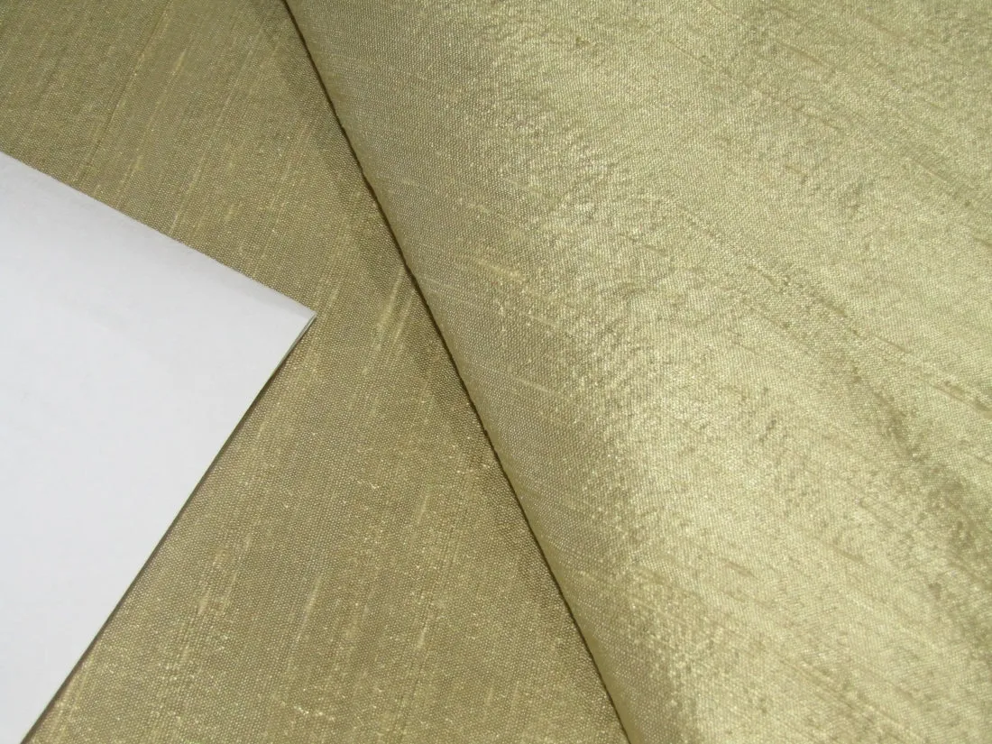 100% Pure Silk Dupion Fabric pastel green 54" wide With Slubs MM93[4]