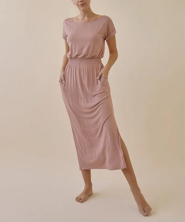 Bamboo Casual One Piece With Pockets