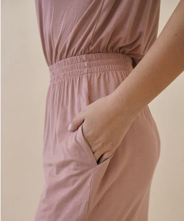 Bamboo Casual One Piece With Pockets