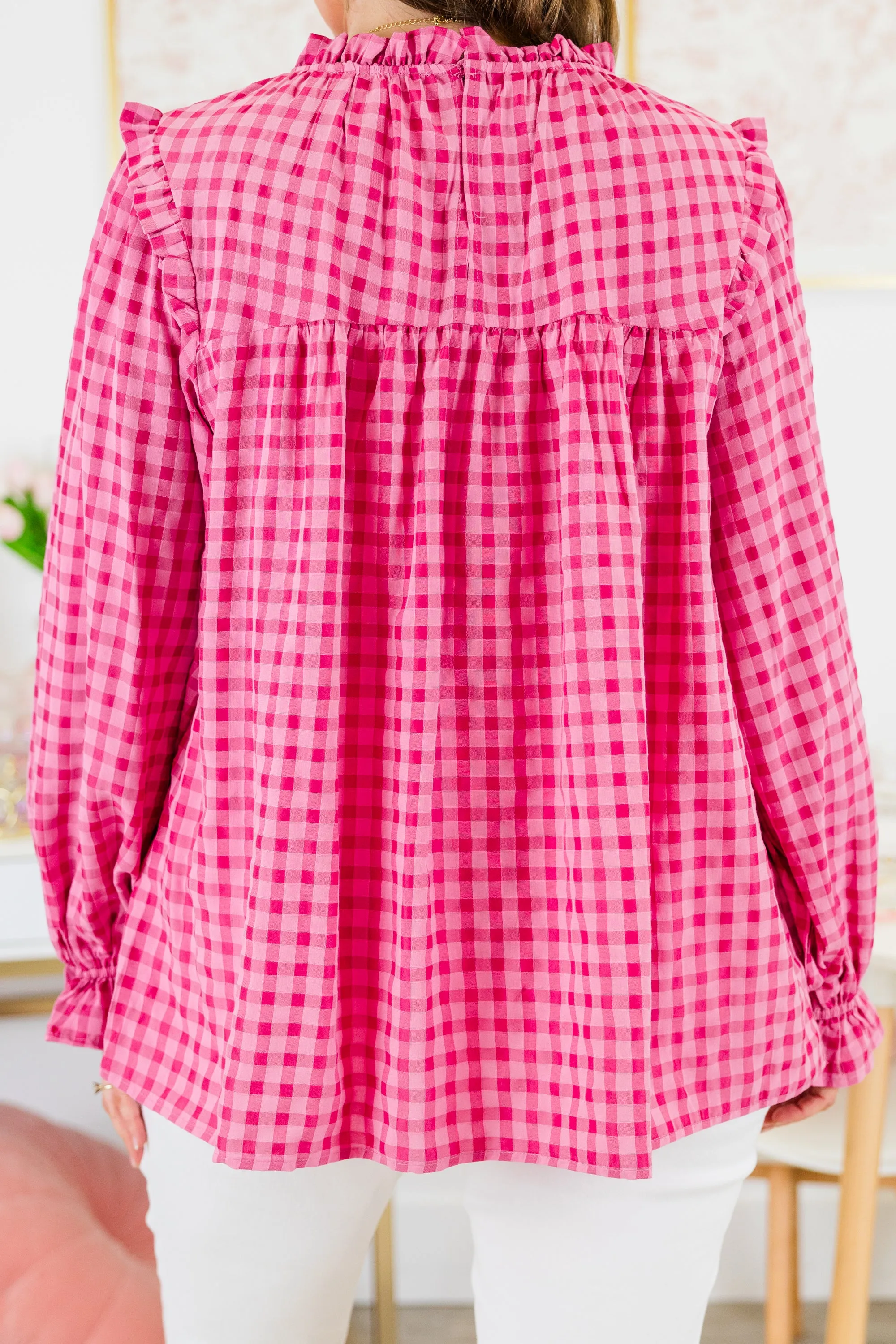 Be Anything Top, Pink-Fuchsia