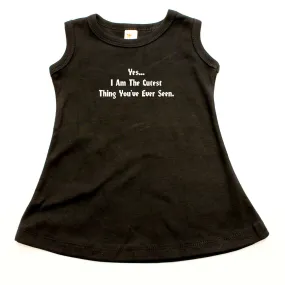 Cutest Thing Ever Seen A-line Dress For Toddler Girls