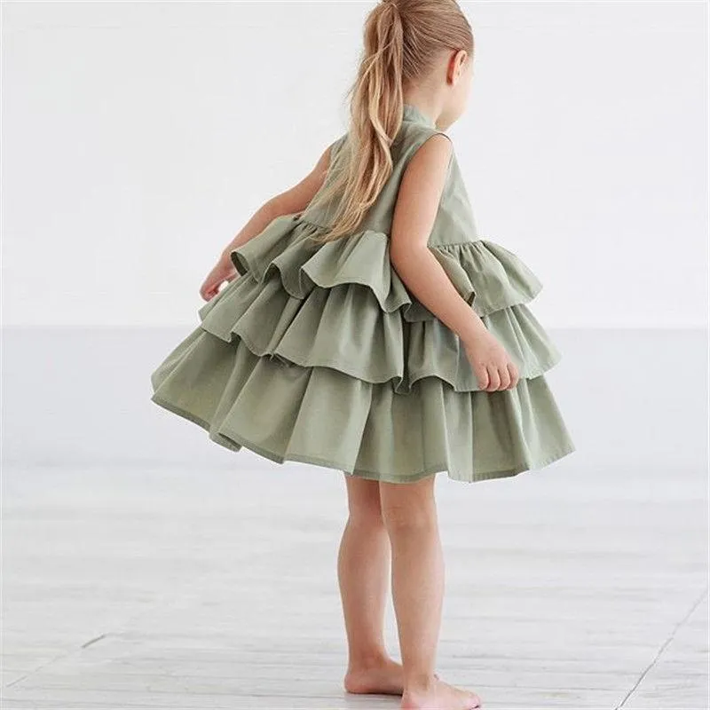 Fashionable Simple Solid Color Sleeveless Dress - GlamzLife