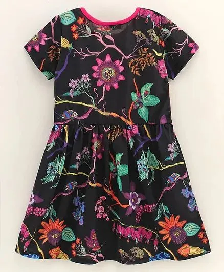 Forest Printed Dress