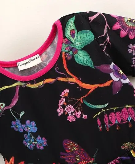 Forest Printed Dress