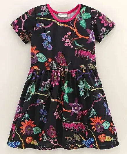 Forest Printed Dress