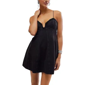Free People Womens Mini Party Mini Dress