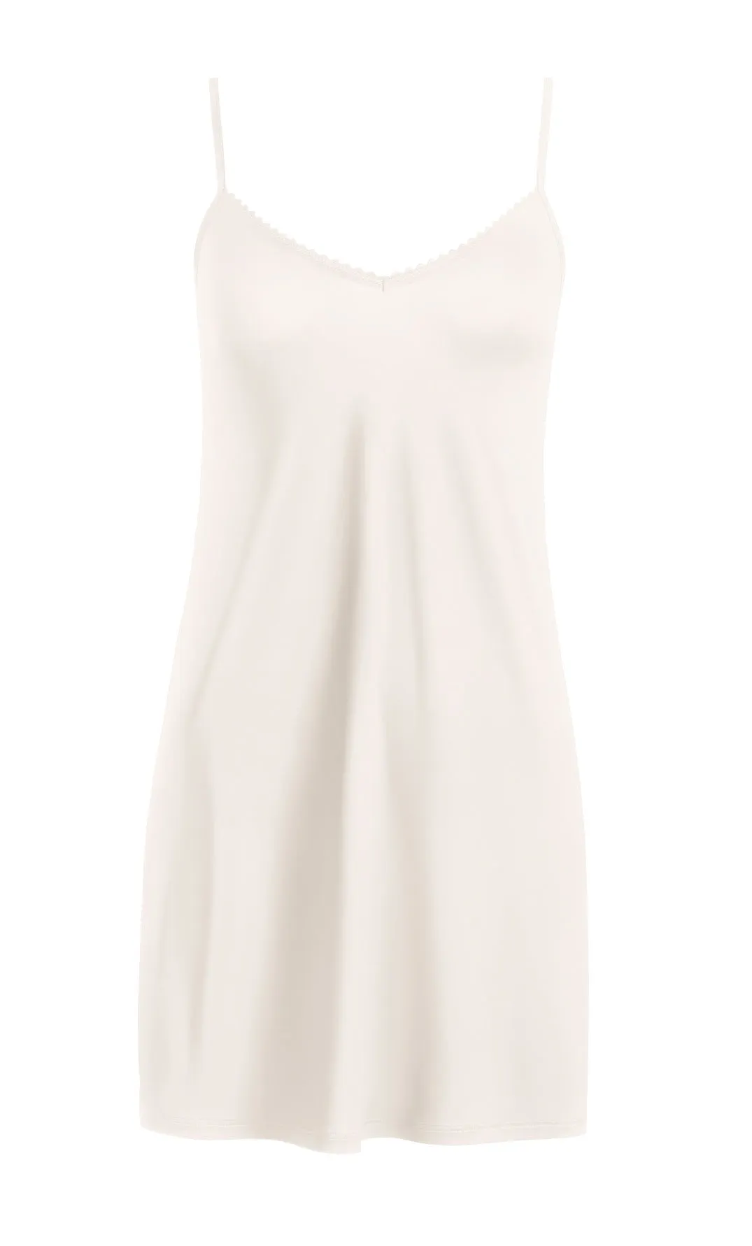 Hanro Satin Deluxe Bodydress Slip in Off White (85cm)