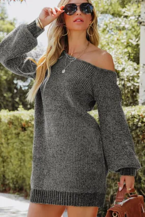 Just BE. SYN Boat Neck Sweater Dress