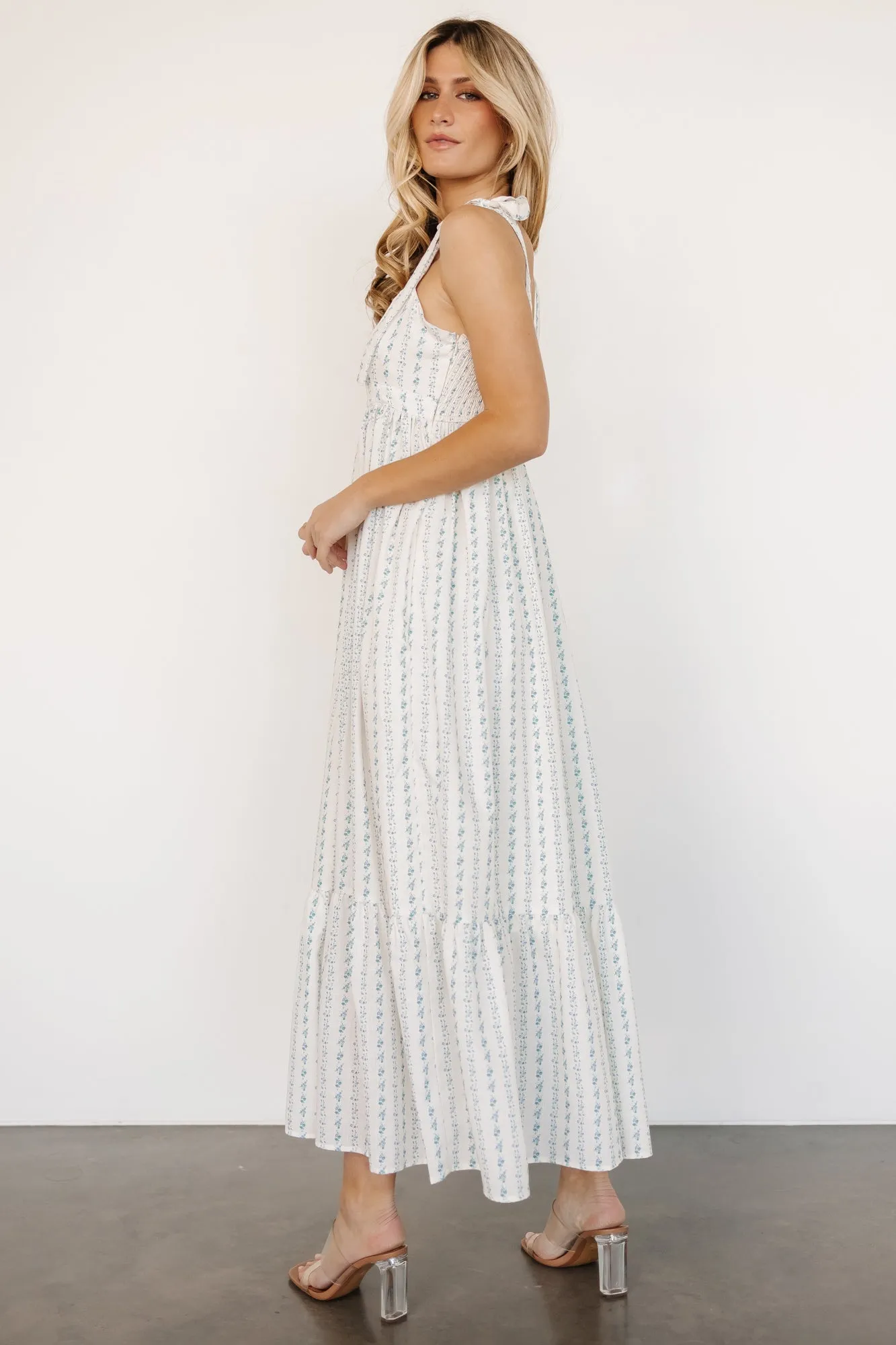 Kennie Maxi Dress | Cream Multi Floral