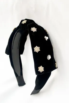 Laudine Velvet Bow Headband