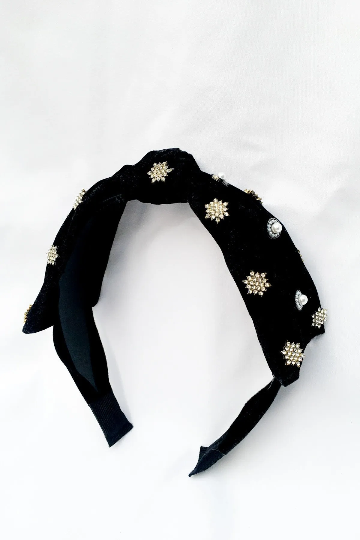 Laudine Velvet Bow Headband