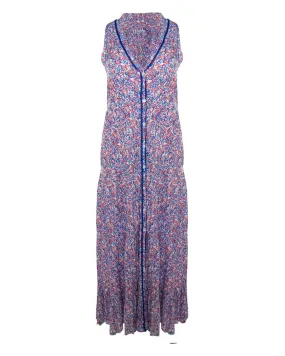 Light Blue Paquerette Nana Long Dress