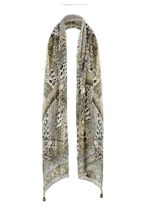 LONG SCARF ANIMAL INSTINCT