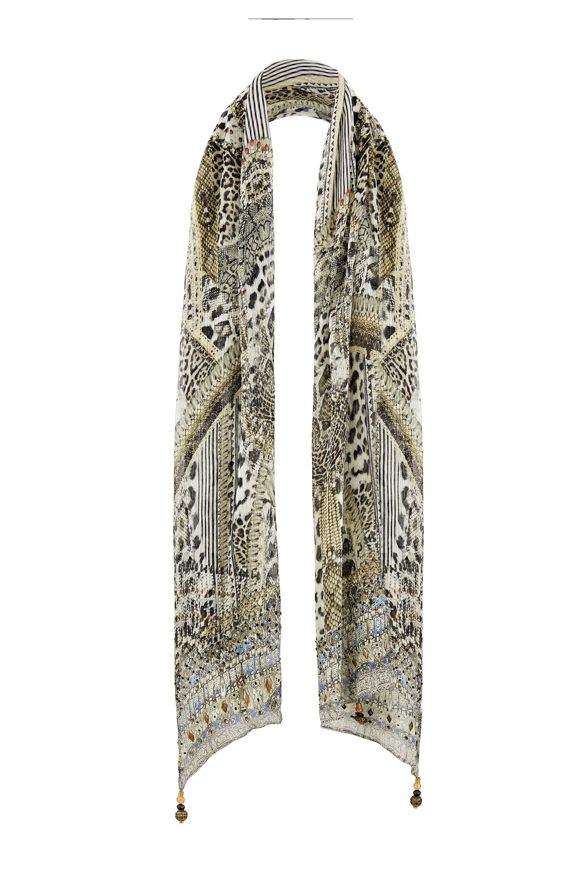 LONG SCARF ANIMAL INSTINCT