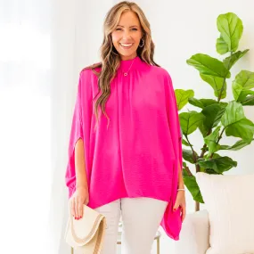 Look Good, Feel Good Top, Ultra Pink