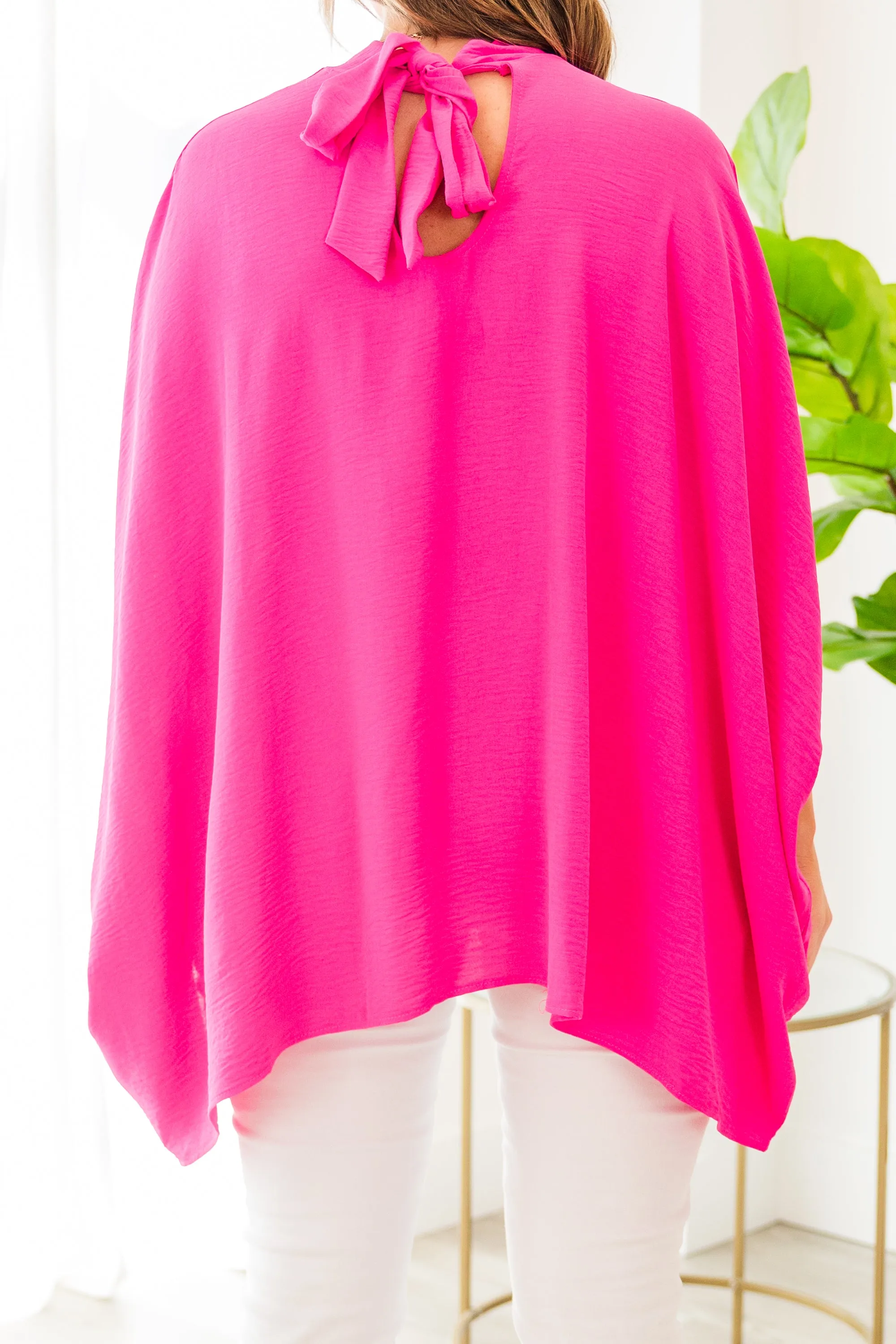 Look Good, Feel Good Top, Ultra Pink