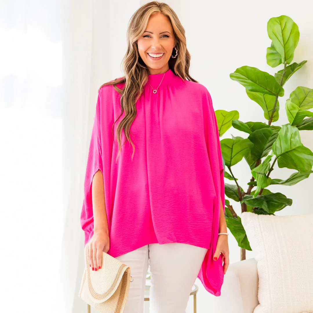 Look Good, Feel Good Top, Ultra Pink