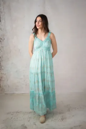 Nina Aqua Dress