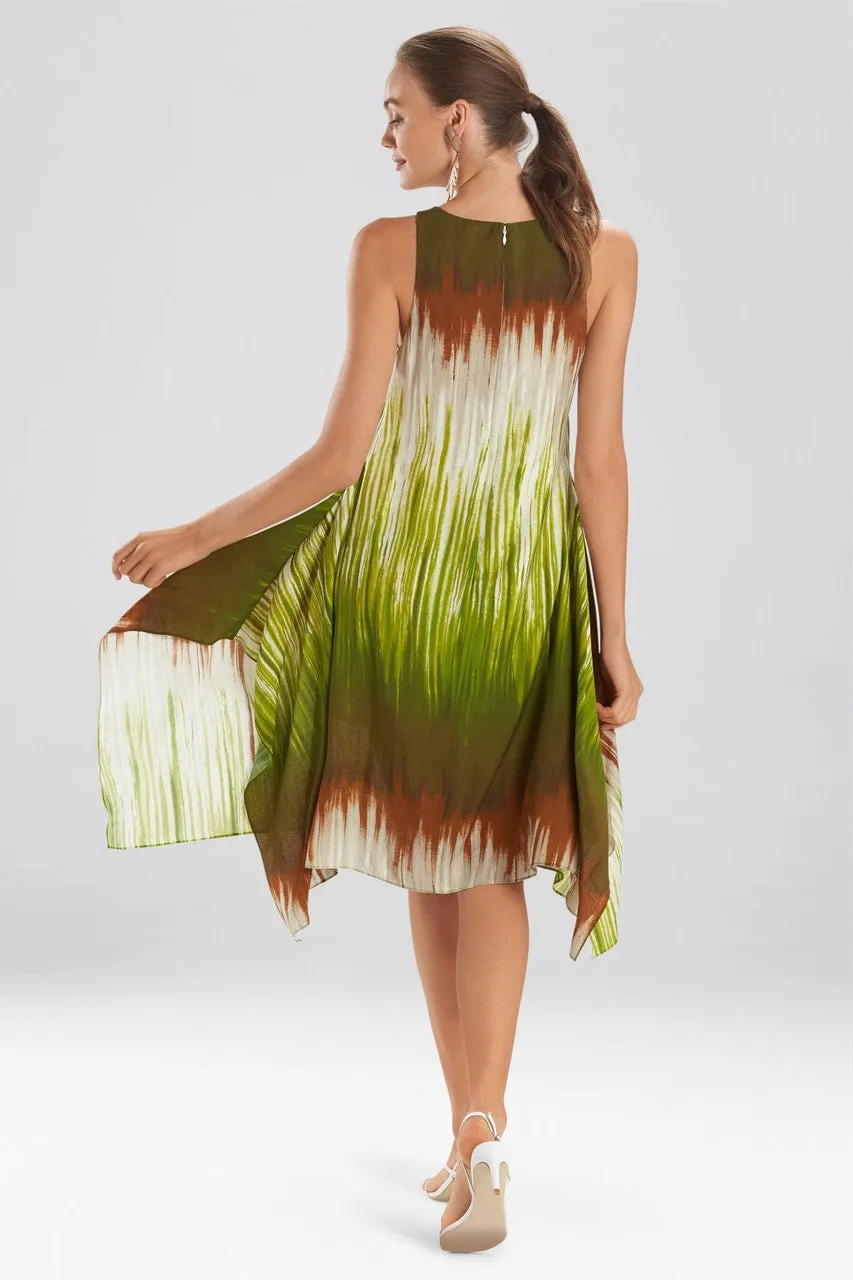 Painted Tie-Dye Tank Dress