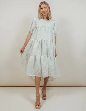 Paola Textured Midi Dress