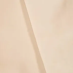Pearl Beige Famous Designer Silk Blend Bridal Satin Fabric