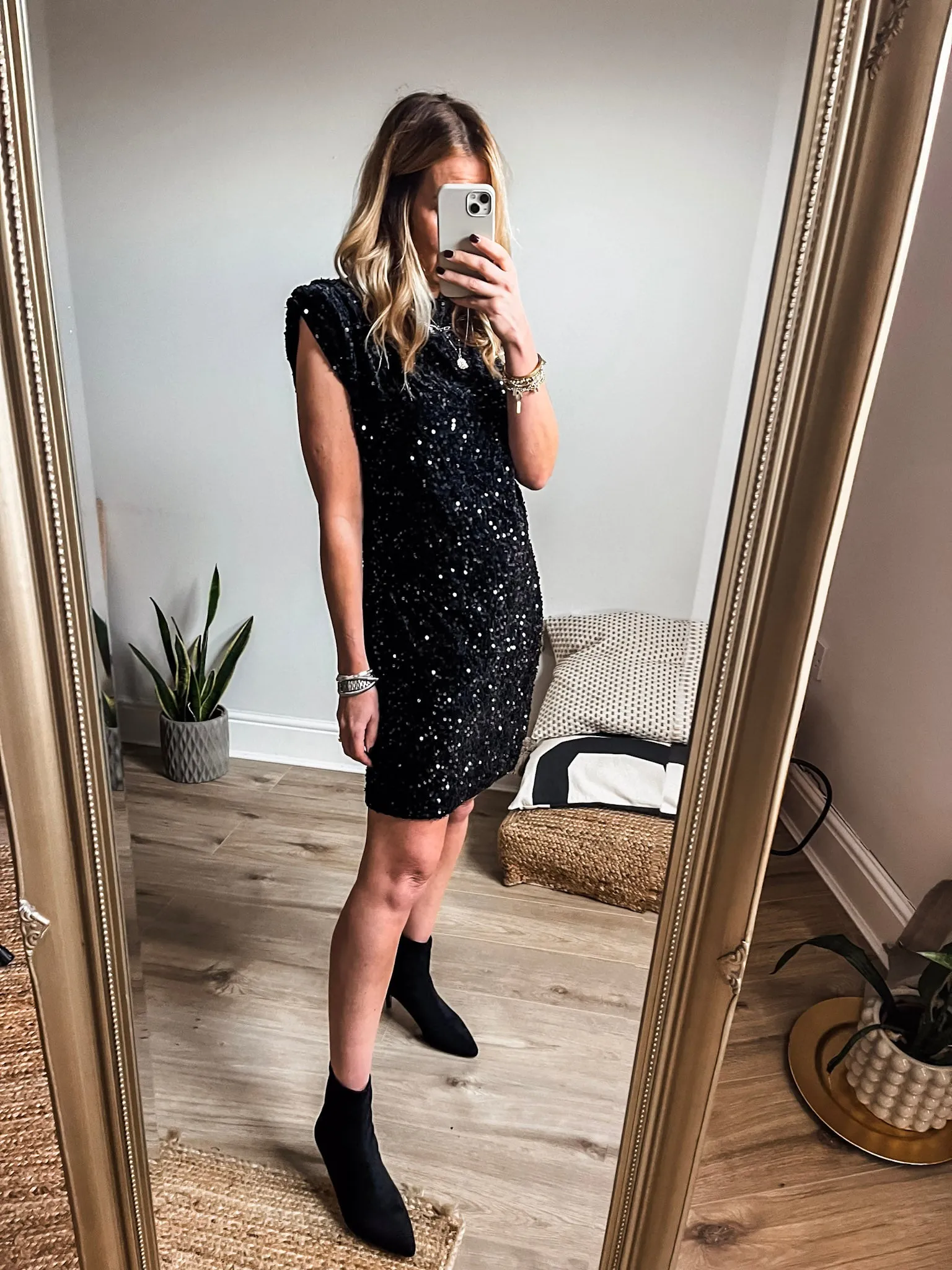 Sequin Mini Dress