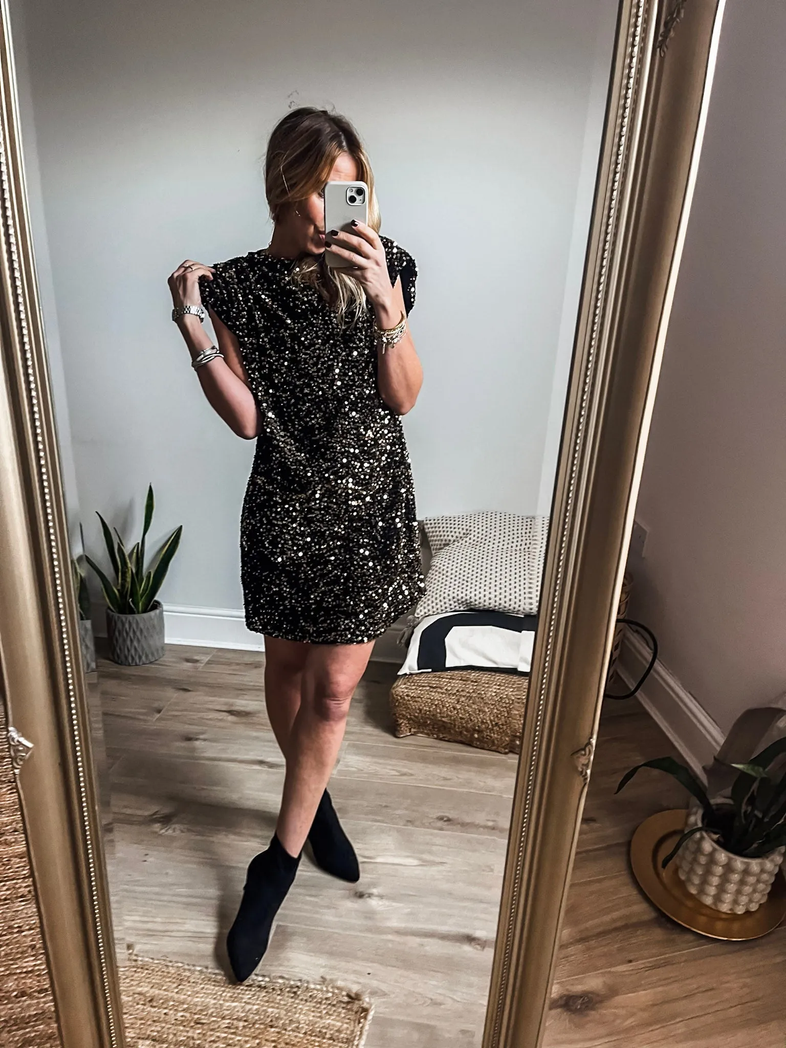 Sequin Mini Dress