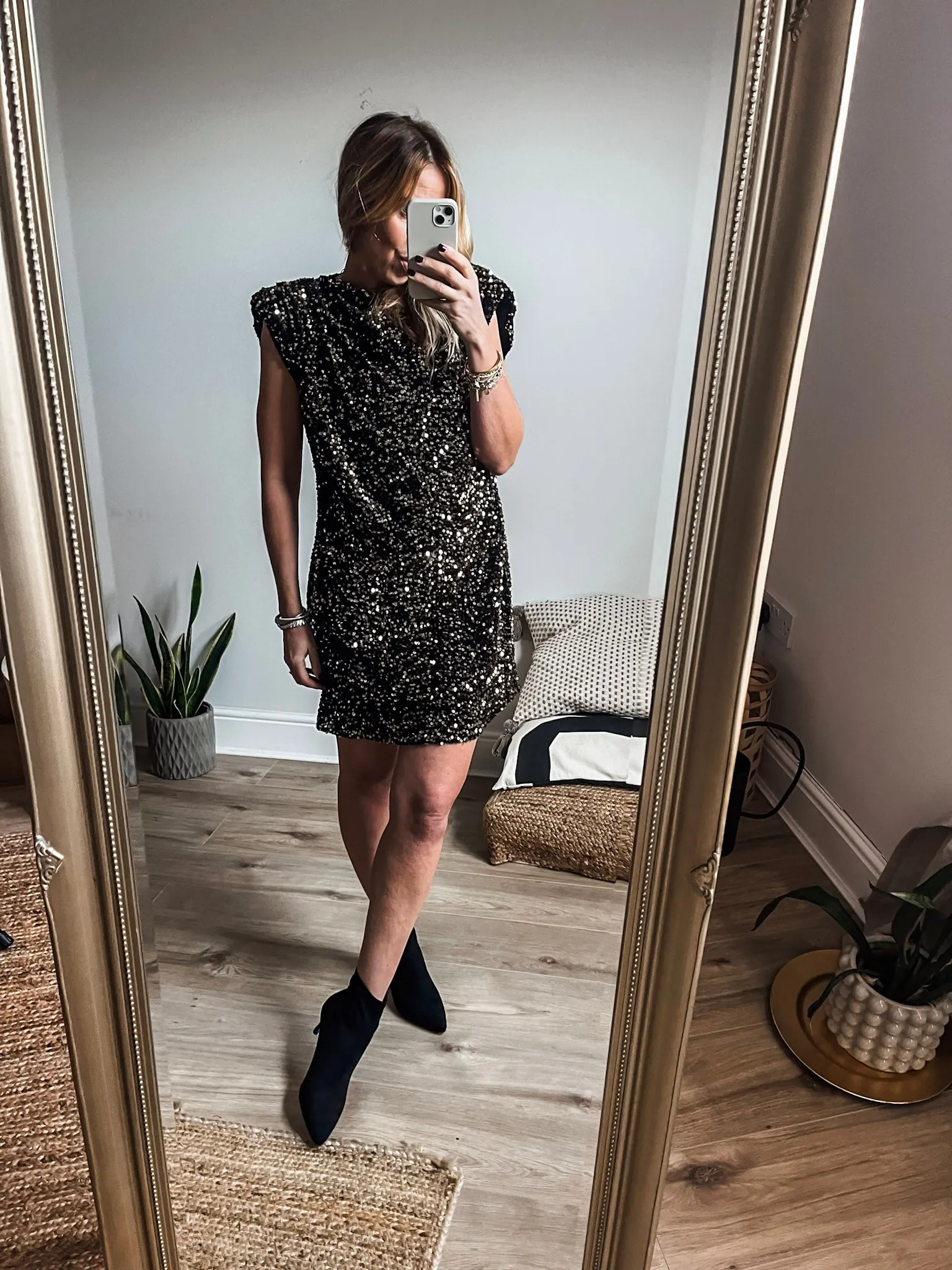 Sequin Mini Dress