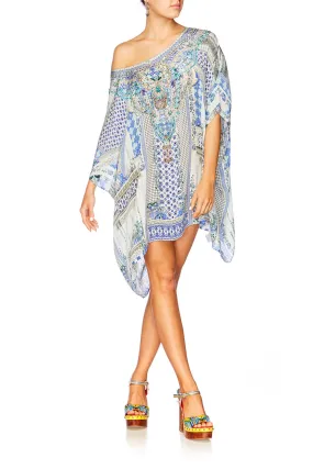 SHORT ROUND NECK KAFTAN SALVADOR SUMMER
