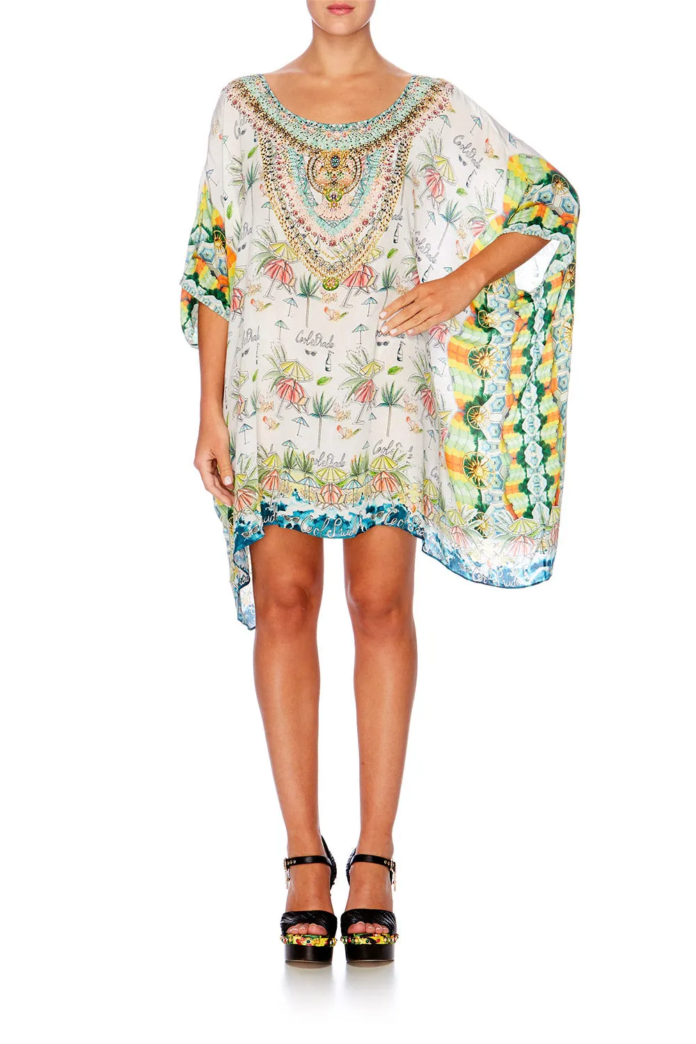 SHORT ROUND NECK KAFTAN SUNDOWNERS