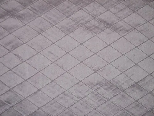 Silk dupioni  51"wide rich lavender colour diamond pintuck design