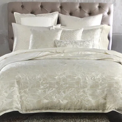 SILK DUPIONI EMBROIDERY REVERSABLE IVORY AND BLACK AND IVORY AND CREAM 54" wide DUP#E12