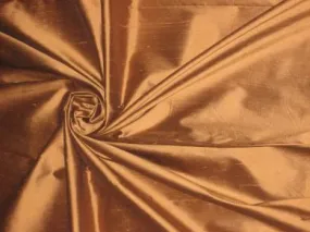 silk dupioni silk Copper colour 54" wide DUP36[2]