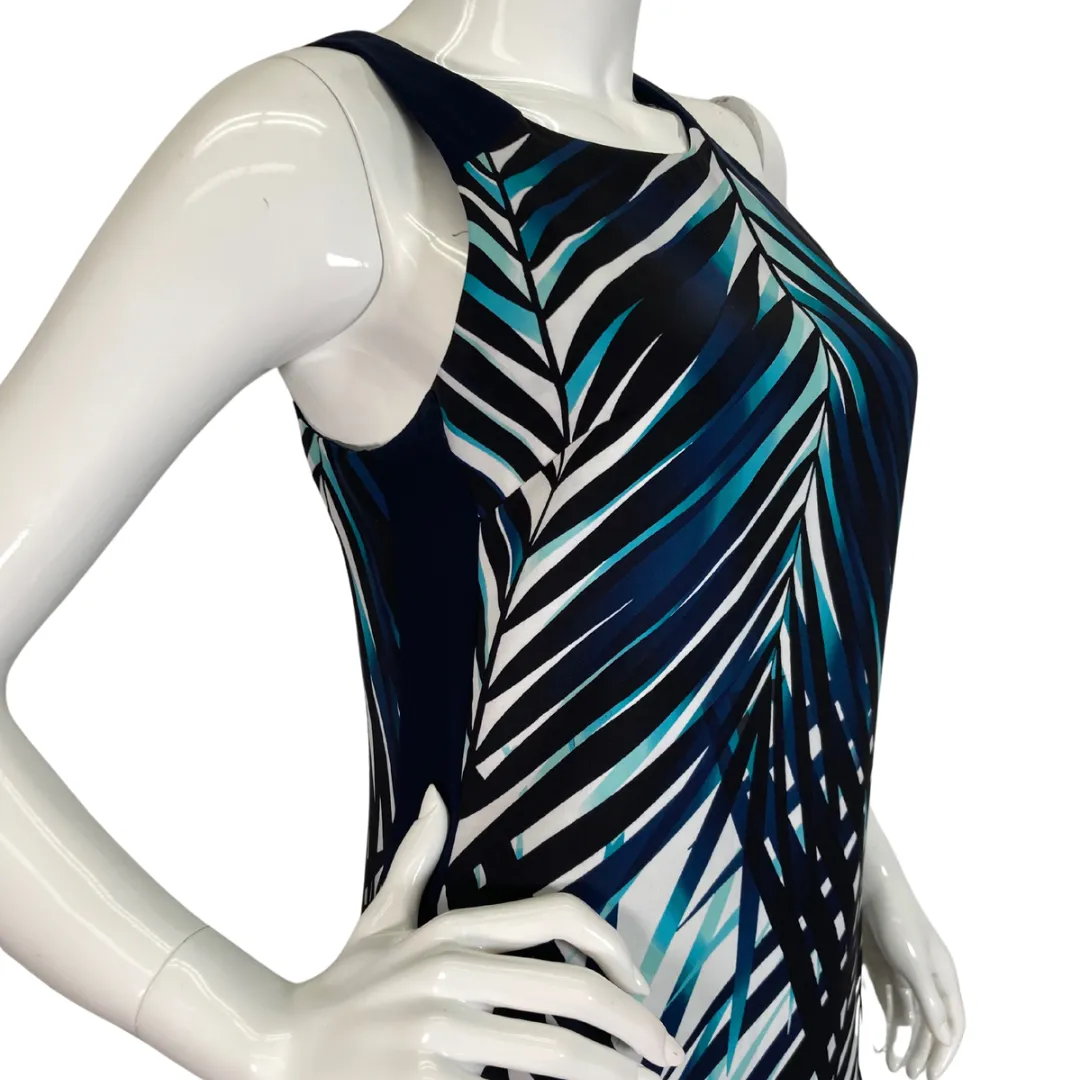 Trina Turk Shades of Blue Sleeveless Dress